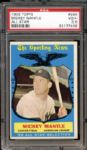 1959 Topps #564 Mickey Mantle All Star PSA 3.5 VG+