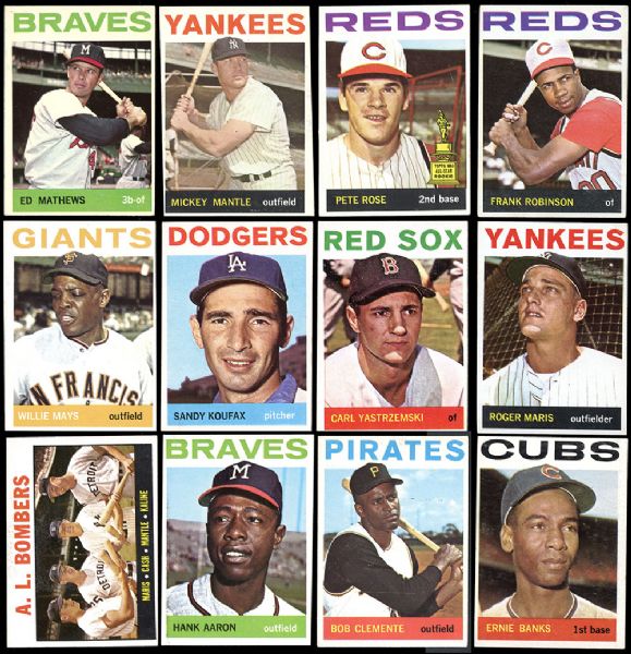 1964 Topps Baseball Complete Set