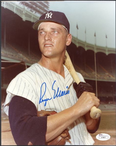 Roger Maris Signed Color Photograph