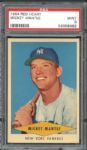 1954 Red Heart Mickey Mantle PSA 9 MINT