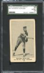 1916 Collins-McCarthy #80 Rogers Hornsby Rookie SGC 35 GOOD+ 2.5