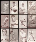 1939-66 Exhibits Group of (138) with Stars and HOFers