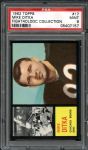 1962 Topps #17 Mike Ditka PSA 9 MINT