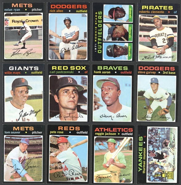 1971 Topps Baseball Complete Set