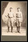 1880s Baseball-Themed Cabinet Photo 