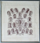 1910 W601 Sporting Life Team Composite World Champion Philadelphia Athletics