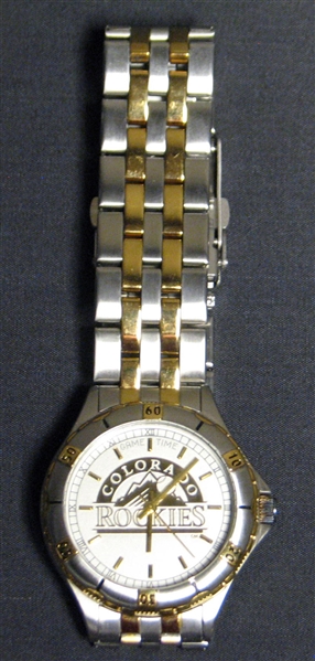 2003 Colorado Rockies Staff Watch from Marv Foley Collection