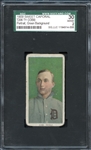 1909 T206 Ty Cobb Portrait Green Background SGC 30 GOOD 2
