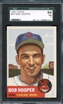 1953 Topps #84 Bob Hooper SGC 84 NM 7