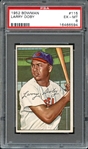 1952 Bowman #115 Larry Doby PSA 6 EX/MT