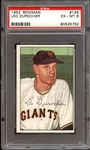 1952 Bowman #146 Leo Durocher PSA 6 EX/MT