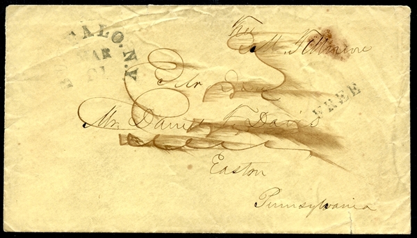 Millard Fillmore Signed Envelope