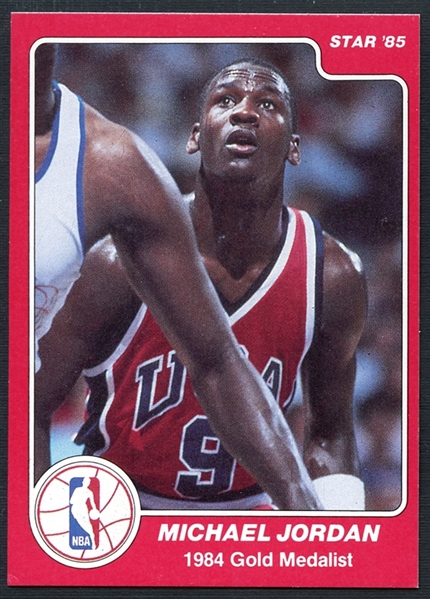 1984-85 Star #195 Michael Jordan