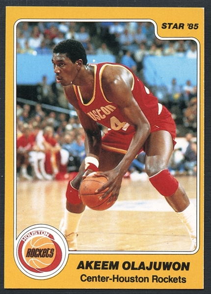 1984-85 Star #237 Akeem Olajuwon