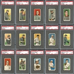 1909-11 T206 Complete Set Minus The Big Four with PSA Graded