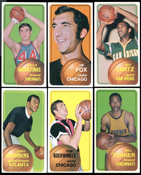 1970-71 Topps Basketball Group of (66)