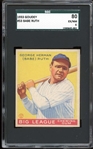 1933 Goudey #53 Babe Ruth SGC 80 EX/NM 6