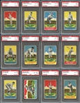 Exceptionally High-End 1933 DeLong Complete Set All PSA/SGC Graded