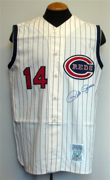pete rose mitchell and ness jersey