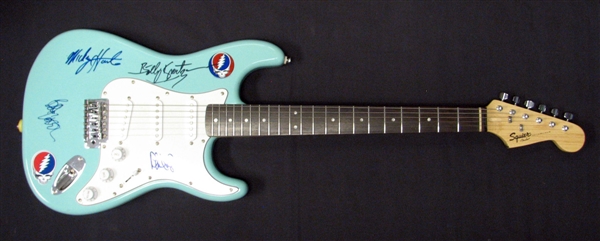 Grateful Dead Multi-Signed Fender Guitar with (4) Signatures