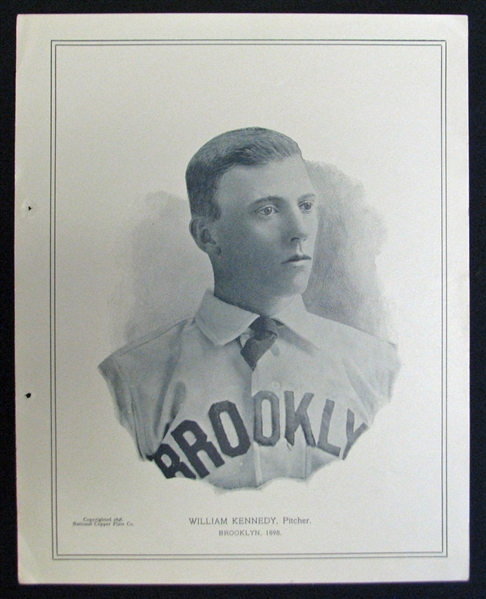 1899-1900 Sporting News Supplements M101-1 Bill Kennedy