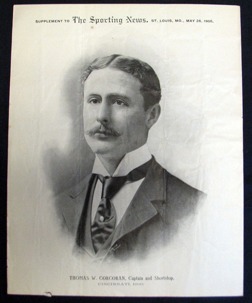 1899-1900 Sporting News Supplements M101-1 Thomas Corcoran