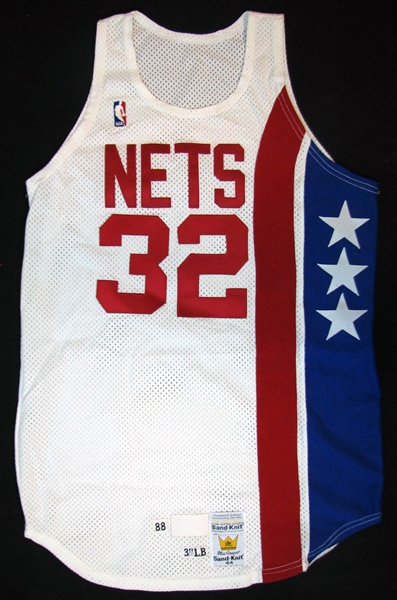 Throwback Jersey Issued to Julius Erving