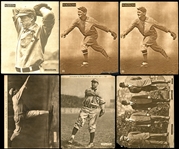 1910-1913 Sporting News Supplements M101-2 Group of (6) Includes Plank, Walsh, Chance, Etc.