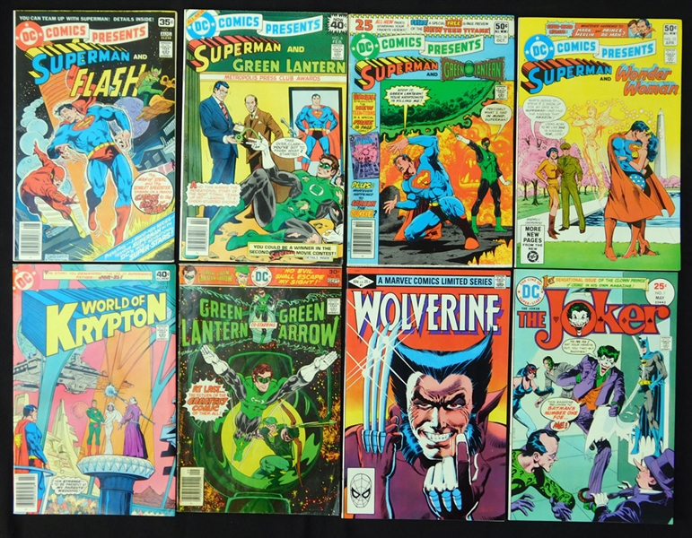 1978-1982 DC Comics Presents/Green Lantern/Joker/Wolverine/Fantastic Four Comic Book Group of (55)