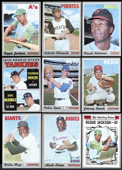 1970 Topps Baseball Complete Set