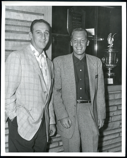 Warren Spahn at Mickey Mantle Joplin, MO Holiday Inn Photo