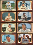 1955 Bowman Baseball Lot of Over (180) With Stars & HOFers 