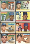 1955-1956 Topps Baseball Group of (86) with Stars and HOFers