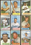 1954 Bowman Baseball Group of Over (90) with Stars and HOFers
