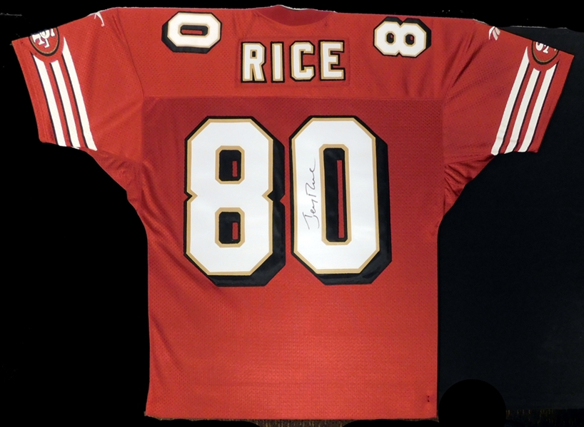 Jerry Rice San Francisco 49ers Signed Jersey JSA