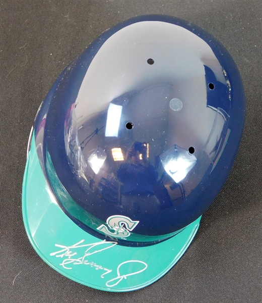 Ken Griffey Jr. Signed Seattle Mariners Mini-Helmet UDA