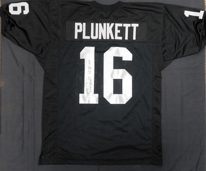 Jim Plunkett Signed Oakland Raiders Jersey PSA/DNA