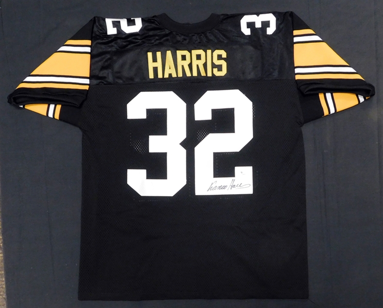 Franco Harris Signed Pittsburgh Steelers Jersey GAI