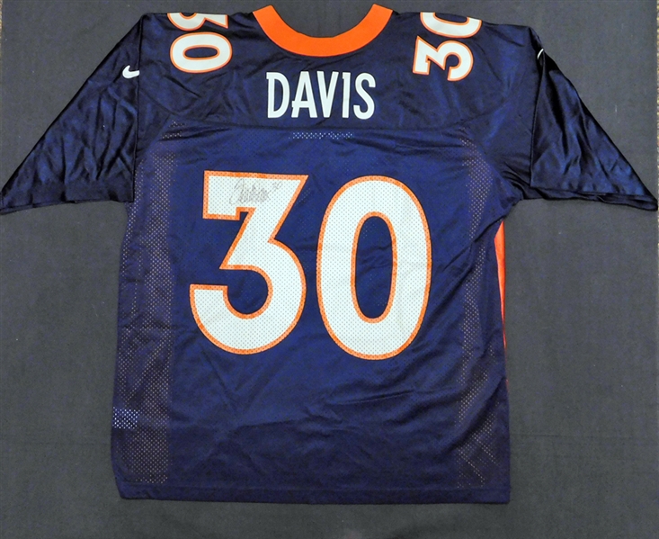 Terrell Davis Signed Denver Broncos Jersey PSA/DNA