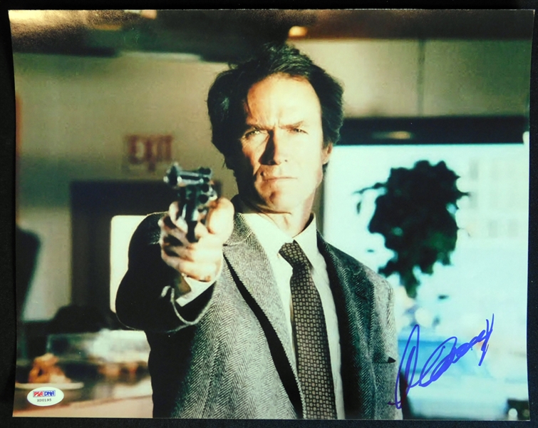 Clint Eastwood Signed 11x14 Color Photograph
