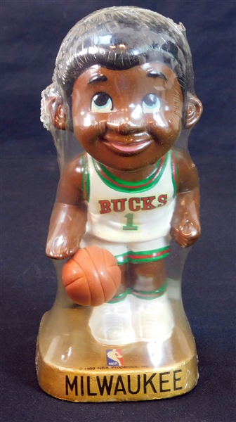 1969 "Lil-Dribbler" Milwaukee Bucks Basketball Mascot Doll