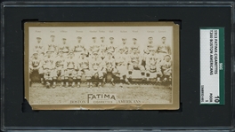 1913 Fatima Cigarettes #10 T200 Boston Americans SGC 1