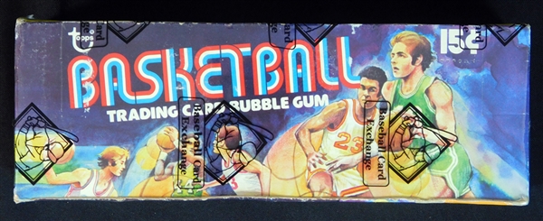 1975-76 Topps Basketball Full Unopened Wax Box BBCE