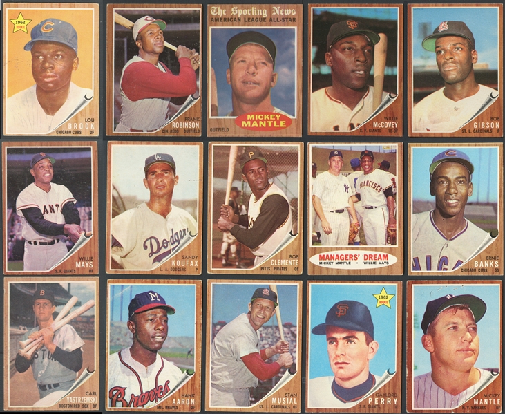 1962 Topps Complete Set