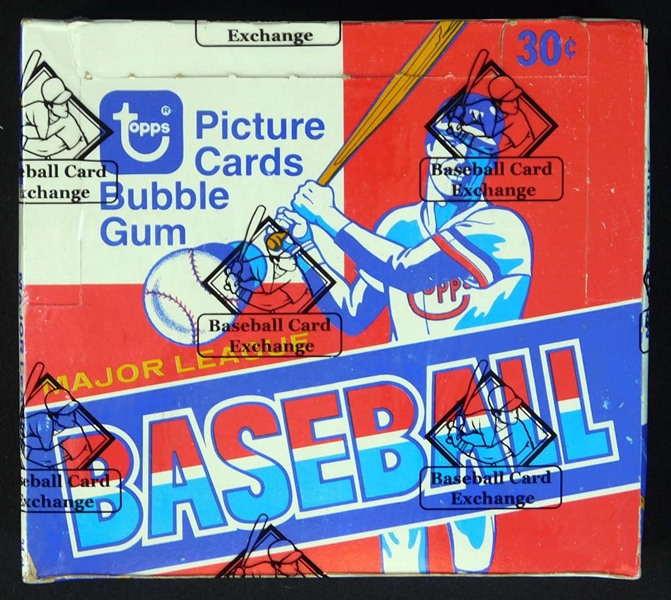 1978 Topps Baseball Full Unopened Cello Box BBCE