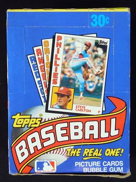 1984 Topps Baseball Full Unopened Wax Box