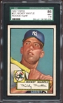 1952 Topps #311 Mickey Mantle SGC 7.5 NM+