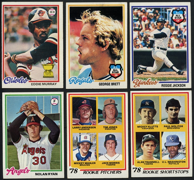 1978 Topps Complete Set
