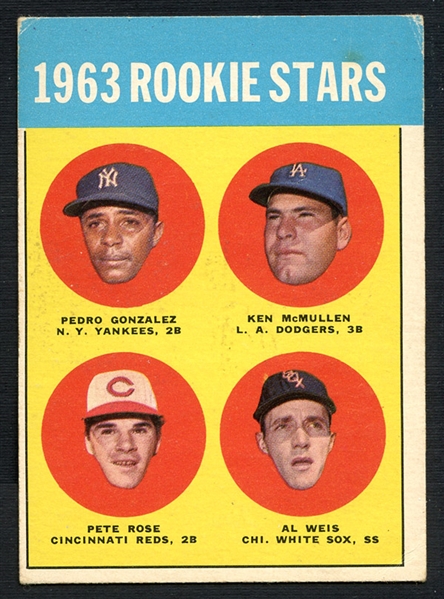 1963 Topps #537 Pete Rose