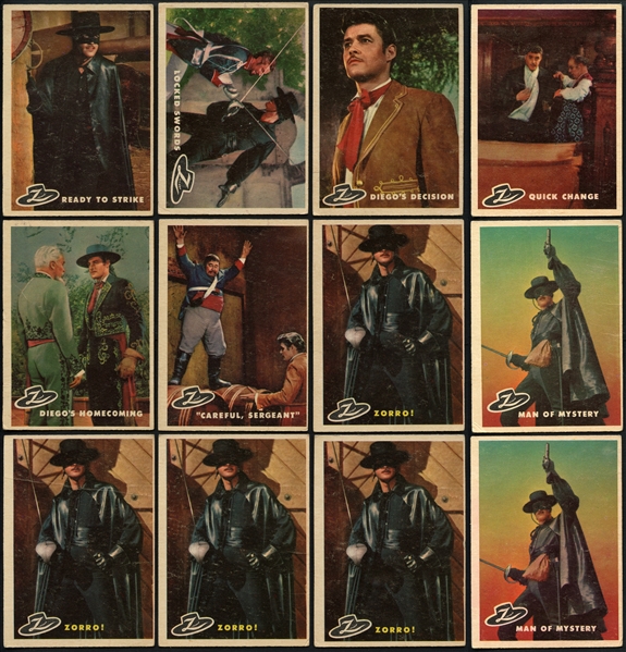 1958 Topps Zorro Group of (117)